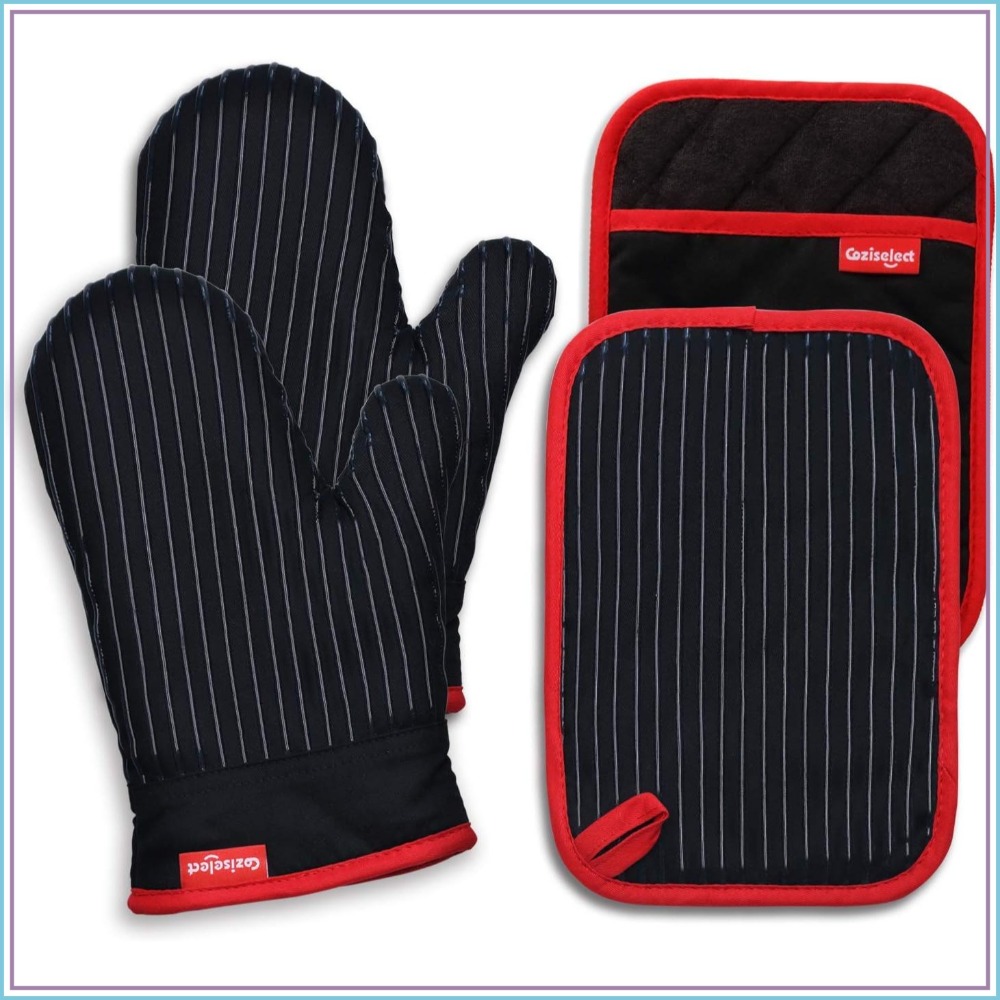 Heat Resistant Oven Mitts and  - Oven Mitt Silicone recensie en prijs