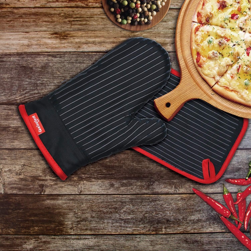 Heat Resistant Oven Mitts and  - Oven Mitt Silicone recensie en prijs