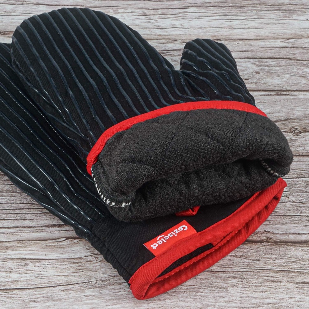 Heat Resistant Oven Mitts and  - Oven Mitt Silicone recensie en prijs