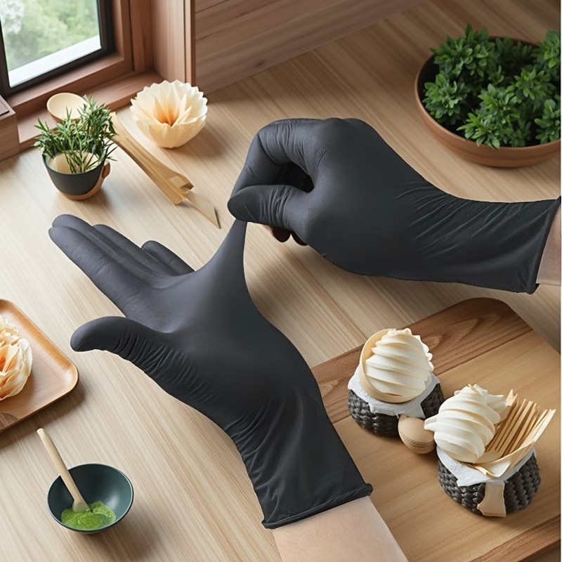 10/50/100PCS Black Disposable  - Nitrile Mechanic Glove recensie en prijs
