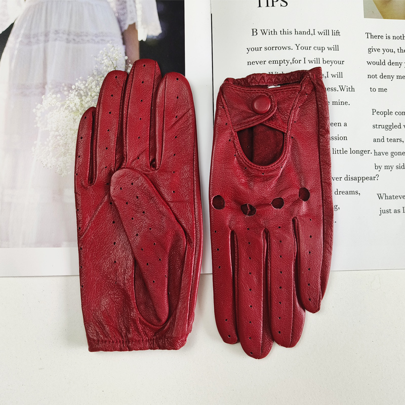 Thin Women's Sheepskin Driver  - Leather Driving Glove recensie en prijs