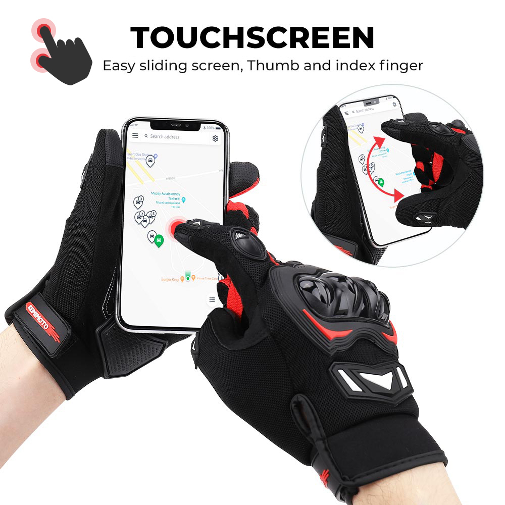 KEMITOUR Summer Motorcycle Glo - Cycling Glove Padded recensie en prijs