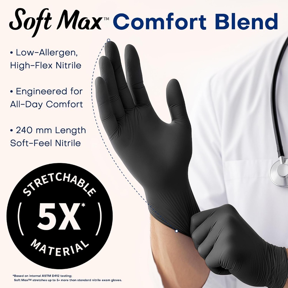 Nitrile Exam Gloves, 1000Pcs L - Exam Glove Nitrile recensie en prijs